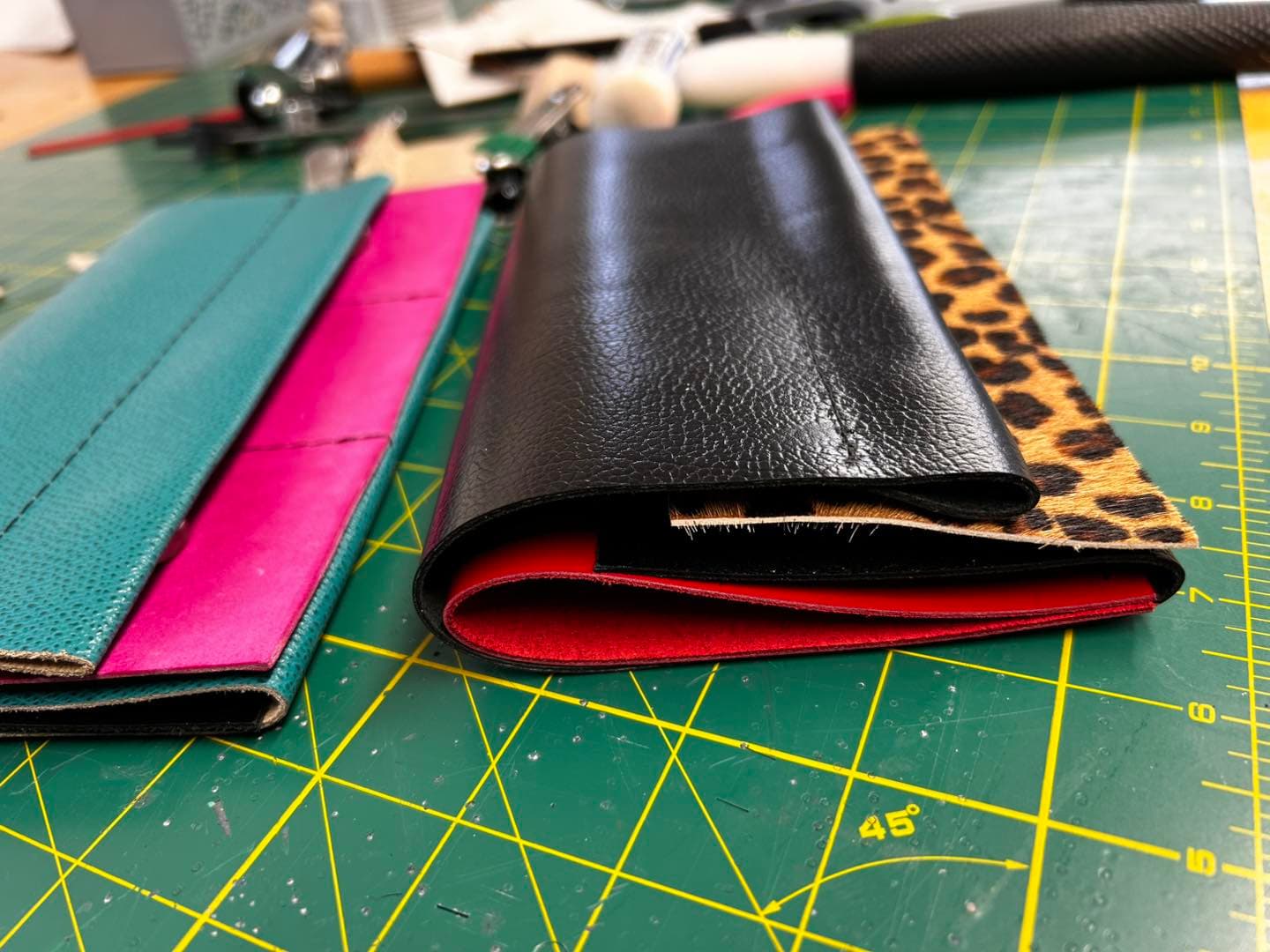 Crafting a clutch purse